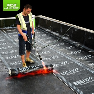 Cuộn Màng Chống Thấm Bitum Biến Đổi SBS Tấm Lợp Cao Su 4MM Vật Liệu Xây Dựng Chống Thấm Nước - Product Image 6