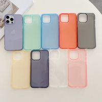 Coque transparente en TPU couleur bonbon 2026 pour iPhone 17 Pro Max, étui de téléphone coloré arc-en-ciel mignon pour iPhone 16 Pro Max 15 Plus