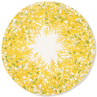 Nappe en lin imprimée motif vigne aquarelle, style jardin frais, en pur coton, pour salle à manger, mariage, décoration intérieure, personnalisable
