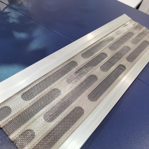 Grilles <span class=keywords><strong>de</strong></span> protection <span class=keywords><strong>de</strong></span> gouttière en aluminium, filtre à feuilles, tissu en maille d'aluminium, <span class=keywords><strong>grille</strong></span> sans couture, protection <span class=keywords><strong>de</strong></span> gouttière <span class=keywords><strong>de</strong></span> pluie - Product Image 1