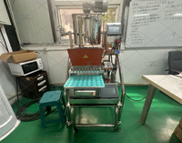 LST nouvelle conception automatique de bureau chocolat gommeux gelée bonbons durs chocolat déposant machine avec sucrier