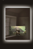 Miroir de télévision intelligent avec écran LCD, écran tactile moderne Led, pour salle de bains, Android, nouveauté,
