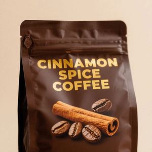 Bolsas de Embalaje Personalizadas con Impresión en Huecograbado, de Aluminio Esmerilado y Plástico, con Fondo Plano, Resistentes a la Humedad, para Granos de Café y Chicle - Product Image 3
