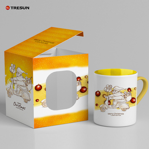 Color interior de lujo DIY Festival DISEÑO DE Navidad imagen de impresión personalizable regalo personalizado taza de sublimación de cerámica taza - Product Image 5