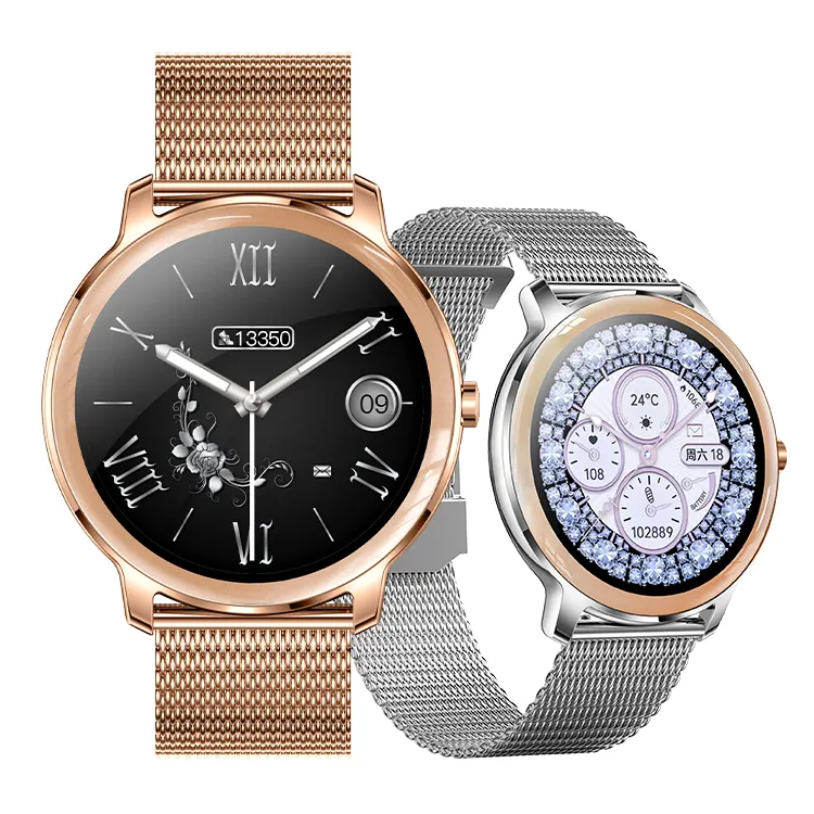 R18pro thời trang sang trọng của phụ nữ Smartwatch sinh lý chu kỳ nhắc nhở thể thao kiểm tra sức khỏe cô gái không thấm nước Quà Tặng Smartwatch