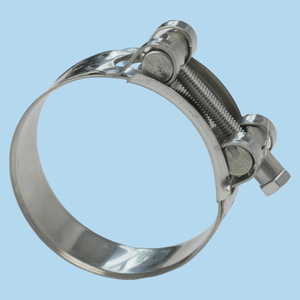 stainless Steel and Galvanized European Type Heavy Duty Robust High Pressure T-Bolt <b>Hose</b> <b>Clamp</b> - Product Image 4