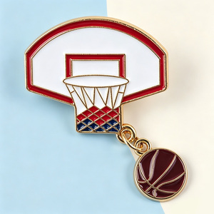 Broches Personalizados, Pin de Solapa, Diseño Deportivo, Insignia Pulida Estampada, Pin de Esmalte Personalizado - Product Image 2