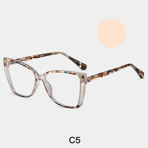 87297 Gafas de Sol Cat Eye TR90 de Alta Calidad, Último Modelo en Venta, para Mujer, al por Mayor, Modernas, con Protección Anti-luz Azul - Product Image 4