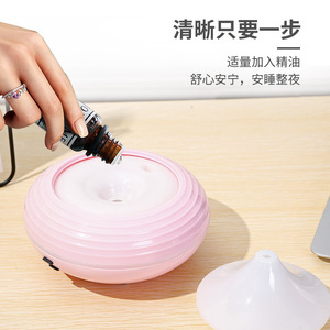 Mini Indoor <b>Humidifier</b> USB Silent 0.5L 7 Color Night Light Aromatherapy For Home Office Desk - Product Image 3