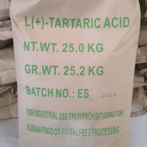 Retardateur haute performance 98% Acide Tartarique DL - Poudre d'acide tartarique - Additifs pour la construction - Acide Tartarique - Product Image 1