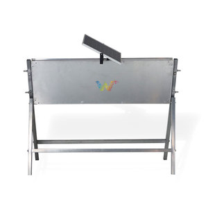 مخصص عاكس LED شيفرون مع قوس لافتة طريق الشمسية لوح أسهم لوحة علامات المرور - Product Image 6