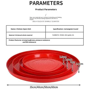 Yeni plastik civciv besleme tepsisi anti-sıçrama otomatik yüksek verimlilik 1 yıl garanti büyük çaplı besleyici - Product Image 3