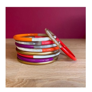 Luxury Artisan Women's Eco-Friendly Trendy Horn Wide <b>Bangle</b> <b>Bracelet</b> Handmade Fashion Jewelry for Wedding & Party at Low Price - Product Image 2