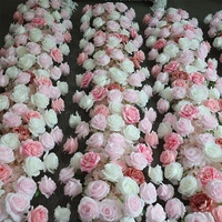 Décoration Murale de Mariage en Soie Artificielle Faite Main de Luxe, Roses Personnalisables (1m/2m), Arches et Centres de Table Gratuits