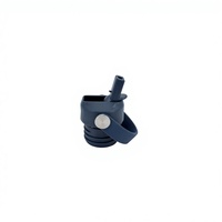 Bouteille d'eau isotherme personnalisée en acier inoxydable OEM avec poignée et paille rabattable pour le sport, la gym, les activités de plein air et les voyages, 22oz/650ml