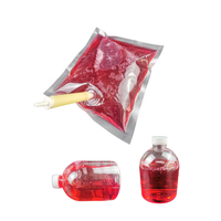 Sac de savon liquide personnalisé 800/1000 ml avec distributeur, sac d'emballage pour désinfectant pour les mains sans rinçage, sac de savon liquide avec tête de pompe