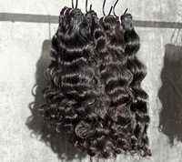 Lots de Cheveux Humains Vierges Bruts Non Transformés, Cuticules Alignées, 100% Cheveux Humains Bruts du Vietnam, Bouclés Birmans, Bouclés Indiens, Bouclés Caribéens