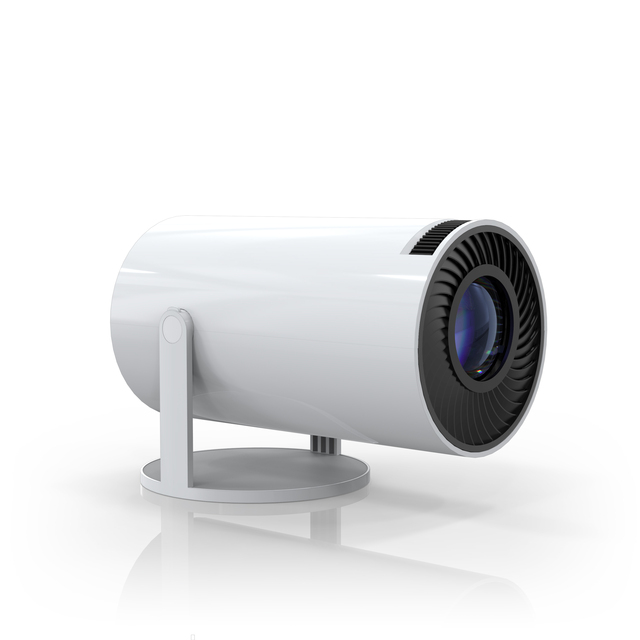 Rotatable WiFi6 BT 5.0 Projector 4k Smart Projector with Android TV 11.0 Hy300 Pro Mini Portable Outdoor Movie Projector