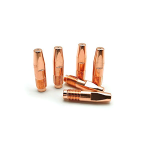 Pointe de contact CuCrZr M10x40 type <span class=keywords><strong>Fronius</strong></span> pour torche de soudage robotisée <span class=keywords><strong>MIG</strong></span>/<span class=keywords><strong>MAG</strong></span>, pièces détachées, consommables de soudage - Product Image 6