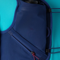 Gilet de course léger en nylon personnalisé avec logo d'usine, doublure en polyester imperméable, unisexe, pour la randonnée et le marathon