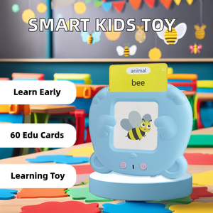 Cartões Cognitivos de Plástico Personalizados Brinquedo Educacional para Crianças Máquina Leitora de Flashcards com 112 Cartões Recursos Musicais e de Fala - Product Image 6
