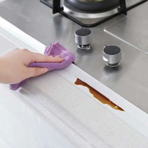 Nouvelle <span class=keywords><strong>bande</strong></span> adhésive plate en PVC imperméable et anti-moisissure, auto-adhésive, <span class=keywords><strong>pour</strong></span> le bord des éviers et baignoires de cuisine et de salle de bain - Product Image 4