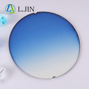 L.jin 1.499 CR39色付きレンズスペクタクル染め色付き偏光UV400ダンヤン卸売処方光学レンズ - Product Image 2