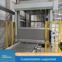 Porte à enroulement rapide en PVC sur mesure, porte automatique à capteur rapide sur mesure pour usine alimentaire, atelier, étanchéité anti-poussière