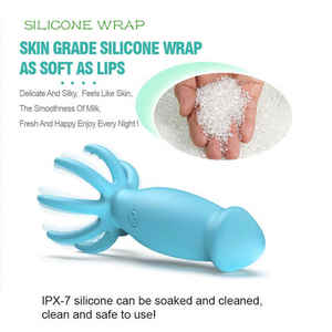 Uzaktan kumanda kalamar yapay penis vibratör 10 modları titreşimli popo fiş Clit nipeller <span class=keywords><strong>Massager</strong></span> masaj Clit stimülatörü saksi oyuncaklar - Product Image 6