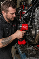 Meilleures ventes - Clé à chocs sans fil Milwaukee M18 Fuel 350 N.m 1/2" 18 V - Outils de réparation automobile - Série rouge robuste - Travaux de construction