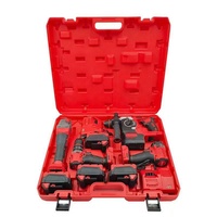 Vente flash : Ensemble d'outils électriques sans fil multifonctionnel quatre-en-un, tournevis électrique portatif pour le bricolage à domicile