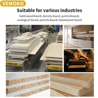 Scie à table prix usine avec scie principale et scie de rainurage pour la découpe en lot de portes d'armoires de cuisine