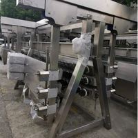 Haute efficacité canard poulet volaille volaille plumage plumeuse équipement d'abattage machine usine de machines pour l'abattage