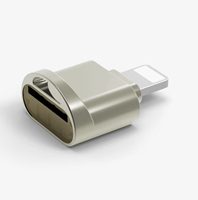Adaptateur USB-C transfrontalier 10+ ports, lecteur de cartes mémoire Mini TF/SD pour téléphone portable, OTG, personnalisable, en alliage, en stock