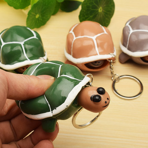 Mengda HOT Llaveros de Tortuga de Dibujos Animados, Lindos Llaveros de Tortuga con Cabeza Telescópica, Juguete de Tortuga para Apretar, Juguete <span class=keywords><strong>Pop</strong></span> Fidget - Product Image 4