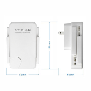 Répéteur <span class=keywords><strong>Wifi</strong></span> 7 BE5100 802.11ax 5100 Mbps, Extenseur <span class=keywords><strong>Wifi</strong></span> Bi-bande Gigabit 2,4 GHz et 5 GHz, Amplificateur <span class=keywords><strong>Wifi</strong></span> - Product Image 3