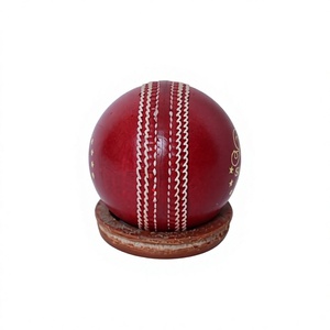 Premium Hand Stitched Leather Cricket <b>Ball</b> Professional Match <b>Training</b> <b>Ball</b> Custom Logo OEM Manufacturer Comfortable - Product Image 5