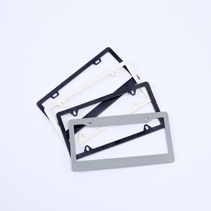 Cadres de <span class=keywords><strong>plaque</strong></span> <span class=keywords><strong>d</strong></span>'<span class=keywords><strong>immatriculation</strong></span> américaine en plastique à motif personnalisé imprimé pour <span class=keywords><strong>plaque</strong></span> <span class=keywords><strong>d</strong></span>'<span class=keywords><strong>immatriculation</strong></span> de voiture - Product Image 2