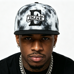 OEM ODM Smoky Blur Pattern Vintage Punk Baseball Cap Streetwear Retro Embroidered Snapback <b>Hat</b> 6-Panel Trucker <b>Hat</b> - Product Image 6