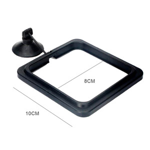 Anneau d'alimentation pour poissons, accessoire d'aquarium, mangeoire carrée ou ronde avec ventouse, pour aliments et accessoires - Product Image 5