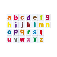 Magnet Kulkas ABC Magnetik untuk Anak-Anak, Huruf Alfabet Kecil, Mainan Edukasi Dini Montessori untuk Balita