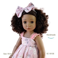 Fabricants et entreprises de poupées en vinyle américaines personnalisées de 18 pouces - BlackHorse Collectible Soft Toy Fashion Doll