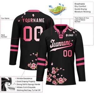 2025 Maillot de hockey personnalisé pour adultes et jeunes Maillots d'entraînement de hockey sur gazon et sur glace personnalisés pour une utilisation en équipe - Product Image 3