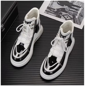 Spring and Summer 2025 New Men's High Cut Thick Soled <b>Height</b> <b>Increasing</b> <b>Shoes</b>, Fashionable Outdoor Casual <b>Shoes</b> - Product Image 4