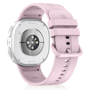 สายนาฬิกาซิลิโคนแบบนิ่มสำหรับ Samsung Galaxy Watch 9 รุ่นใหม่ปี 2026 พร้อมสายรัดข้อมือแบบแบน สายยางเปลี่ยนได้ 12 สี - Product Image 1
