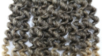 Novità all'ingrosso: Extension per capelli sintetici ricci a treccia Cuban Mambo Twist per deesse bionde, con micro-loop e effetto raso