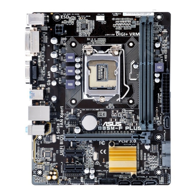 Wholesale for ASUS B85M-F PLUS/V/V5 PLUS Motherboard LGA 1150 DDR3 16GB SATA Double Channel USB3.0 Chipset for Desktop Intel B85