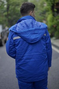 Nhà Máy May Mặc Tùy Chỉnh Người Đàn Ông Áo Khoác Mùa Đông Làm Việc Quần Áo Cho Dầu Và Khí Đốt Ngành Công Nghiệp Không Thấm Nước Windproof Ấm Hơn Áo Khoác - Product Image 6