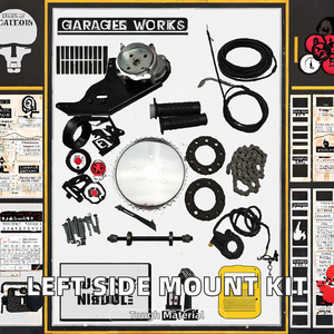Kit de support moteur côté gauche pour moto à essence 4 temps 49cc en plastique Marque <span class=keywords><strong>ESUM</strong></span> Neuf Garantie 5 ans - Product Image 2