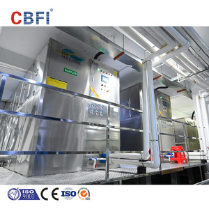 Combinazione di 4 macchina del ghiaccio del cubo da 5 tonnellate per la fabbrica di ghiaccio commestibile automatica della pianta 20 tonnellate del ghiaccio - Product Image 4